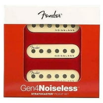 Fender® Gen 4 Noiseless Stratocaster® Pickup Set~10.3k~Aged White~USA~Brand New