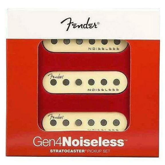Fender® Gen 4 Noiseless Stratocaster® Pickup Set~10.3k~Aged White~USA~Brand New