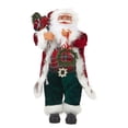 thumbnail image 3 of Santa Claus Figurine New Year Collectible Standing Santa Figure Decorations 60cm, 3 of 8