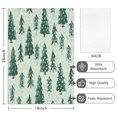 thumbnail image 2 of 4 Pcs Funny Kitchen Towels,Light Green Christmas Tree and Snow Pattern Microfiber Dish Towels,Kitchen Tea Towels,Kitchen Towel Set (18" X 26"), 2 of 7