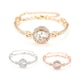 thumbnail image 4 of Guardurnaity de mujer aleación brillante cristal moda brazalete boda decorativo elegante chica joyería novia Ropa, zapatos y accesorios Miscelánea, 4 of 6