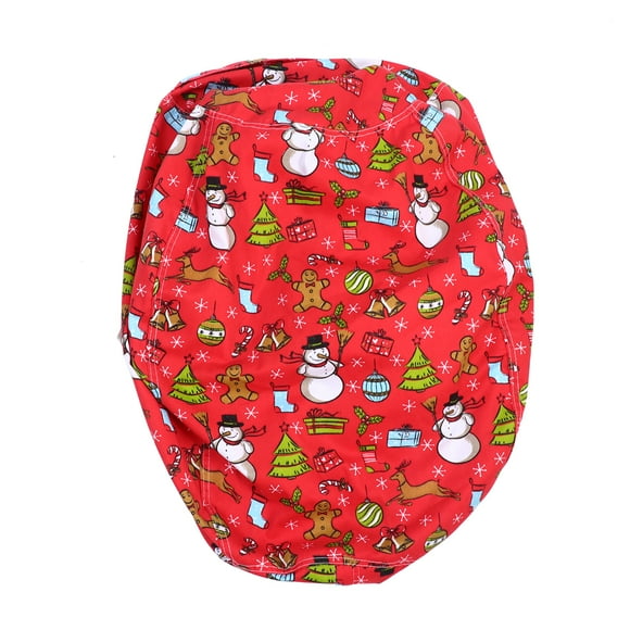 Sac de Rangement pour Jouets en Peluche pour Enfants Motif de Noël Housse de Chaise Poire avec Fermeture Éclair (24 Pouces)
