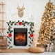 thumbnail image 4 of Rapeiae Simulation Flowers Rattan Wall Hanging Home Decoration Holly Leaves Red Berries Christmas Mood Decoration Simulation Christmas Rattan, 4 of 6