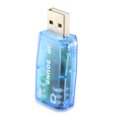 thumbnail image 3 of axGear USB Sound Card 5.1 Audio Adapter For Desktop Laptop Notebook Computer PC, 3 of 6
