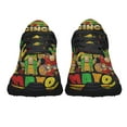 thumbnail image 5 of Cinco De Mayo Gnomes Mexico Shoes Sneakers Black Size 10, 5 of 7