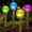 Multi-color, variant on Rirool Decorative LED Solar Stake Lights, 2 Pack Warm White Outdoor Solar Globe Lights, Waterproof Garden Pathway, Yard, Patio, Walkway Landscape Lighting
