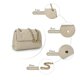 thumbnail image 4 of Bandolera Gladdon, bandolera acolchada para mujer, color beige, 4 of 6