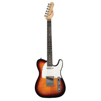 Michael Kelly 59 Thinline Semi-Hollow Electric Guitar (Spalted