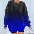 thumbnail image 2 of Futezty Fashion Tie Dye Hoodies for Teen Girls, Womens Casual Long Sleeve Hooded Pullover Gradient Baggy Sweatshirts, 2 of 5
