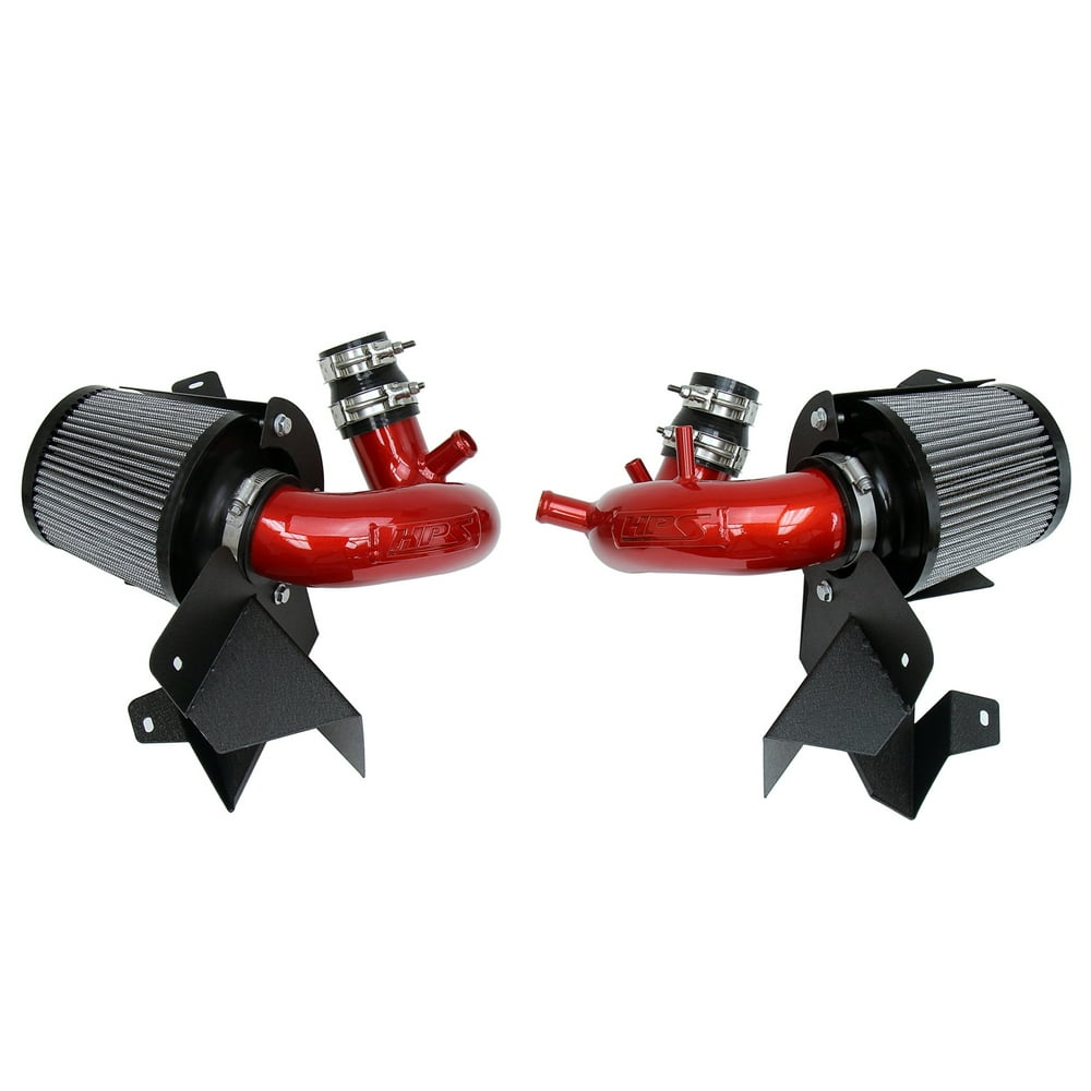 HPS Performance Red Cold Air Intake Kit for 1819 Kia Stinger 3.3L V6