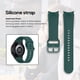 thumbnail image 4 of Correa de reloj para Samsung Galaxy Watch 4/3/4 Classic (Verde oscuro oficial) Tmvgtek Para Estrenar, 4 of 8