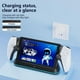 thumbnail image 3 of Soporte de carga para PlayStation Portal, soporte PS Portal con 7 modos de luz RGB, estación de carga portátil PS5 Portal con conector magnético y cable de carga USB-C, 3 of 7