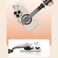 thumbnail image 3 of Portable Selfie Stick Tripod Stand Lightweight Handheld Phone Stand Extension Stabilizer Rod Accessories Light Black, 3 of 5
