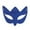 Blue, variant on Xfvqtps Masquerade Mask for Men Half Face Holiday Parties and Carnival Mask for Masquerade Balls and Themed Party Sky Blue