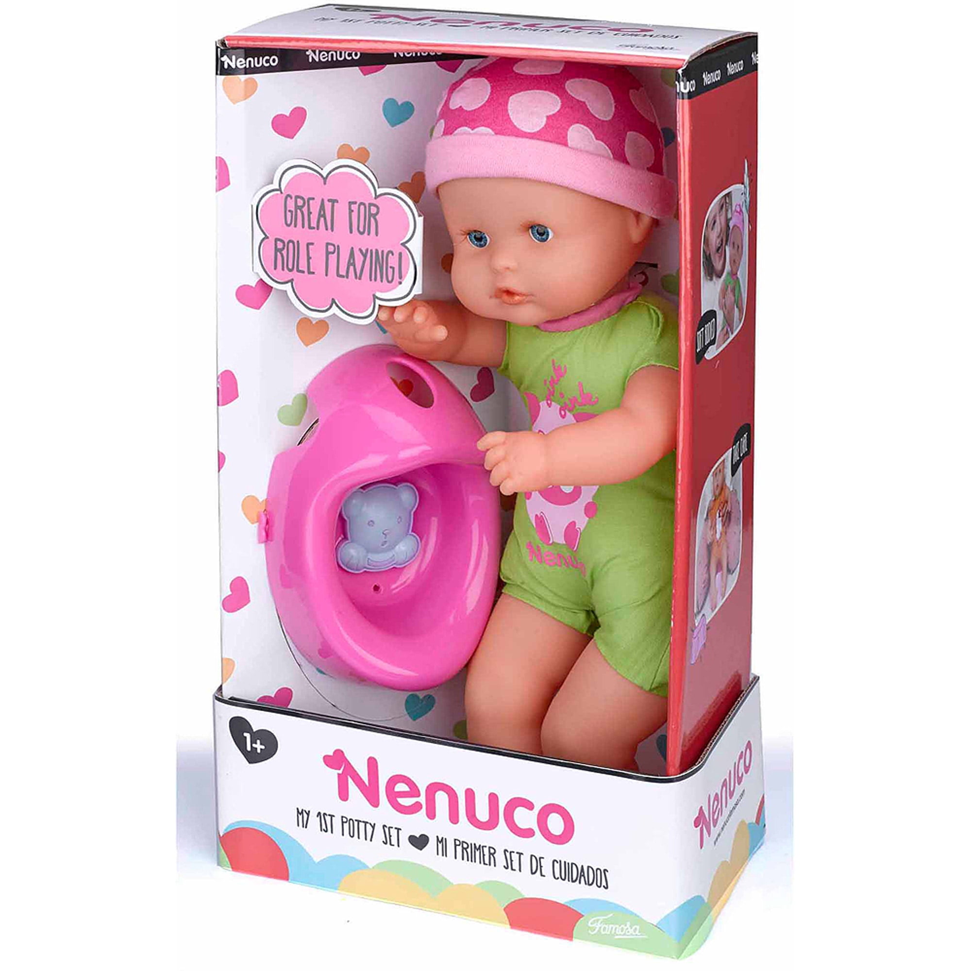 DDI 2361695 My 1st Potty Baby Doll Playset - Baby & Seat - Case of 4