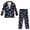Astronaut Dinosaur, variant on Music Note Theme Blazer Jacket Pants, Polyester Fabric Boys Suit for Wedding Ring Bearer Family Gathering, Adjustable Elastic Waist Single Button Anti-Fade