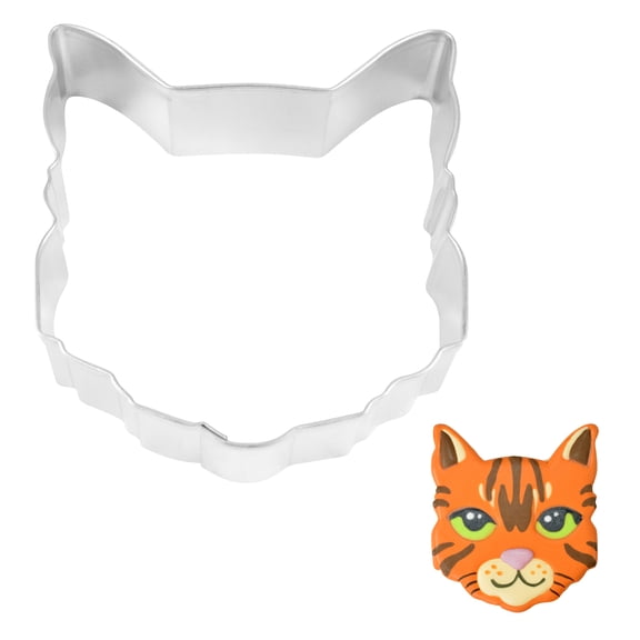 Cat Face 3.5" Cookie Cutter