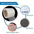 thumbnail image 3 of 45mm x 30m Drywall Crack Tape Reinforce Joint Repair Tape Drywall Mesh Tape Plastering Patching Hole for Ceiling Wall Sheetrock, 3 of 5