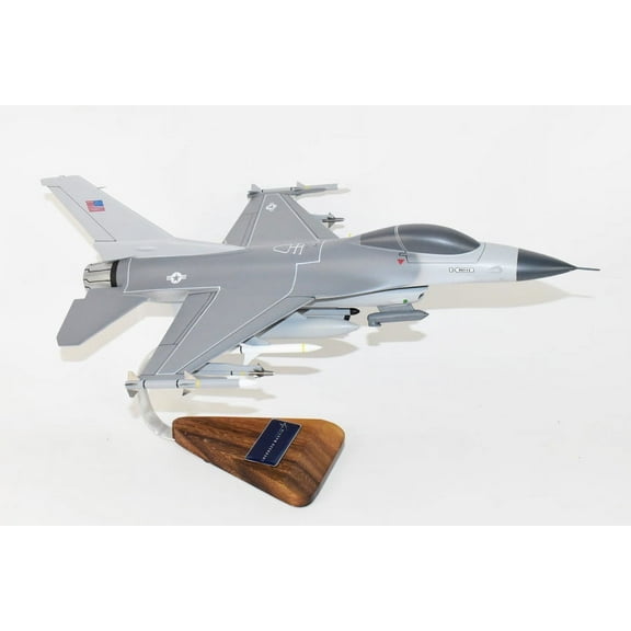 Lockheed Martin® F-16 Falcon Model, 18" Mahogany Scale Model