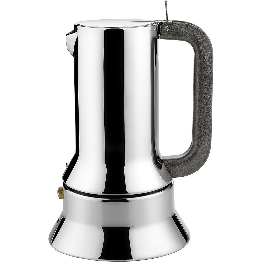 Alessi Espresso Maker 9090 by Richard Sapper, 6 Espresso Cups Walmart