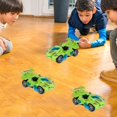thumbnail image 5 of POINTERTECK Transforming Dinosaur Toys Automatic Transforming Dinosaur Car Toys with LED Light and Music Battery Operated Parent-children Interactive Electric Transformer Dinosaur Toy for, 5 of 5