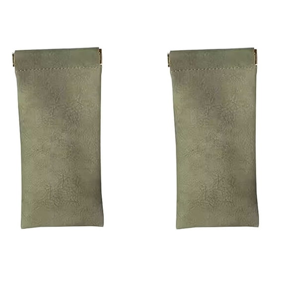 Portable Glasses Bag Sunglasses Sunglasses Storage Bag Pressure Velvet Bag Automatic Closure