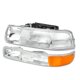 thumbnail image 4 of Conjunto de faros delanteros y luces traseras compatible con Chevy Silverado 1500 2500 1999-2002, 4 of 6