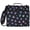 Colorful Dog Paw Prints, variant on Zipper Binder with Shoulder Strap 2 inch 3 Ring Waterproof File Folder Organizer Bag 500 Sheet Watercolor Airplane Pattern