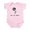 Petal Pink, variant on CafePress - Zookeeping Infant Bodysuit - Baby Light Bodysuit, Size Newborn - 24 Months