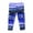 Blue - 440, variant on Aeropostale Womens Cropped Striae Athletic Track Pants, Blue, Juniors, Large