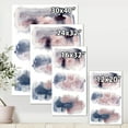 thumbnail image 4 of Designart ' Blue and Pink Clouds With Beige Spots I ' Modern Canvas Wall Art Print, 4 of 4
