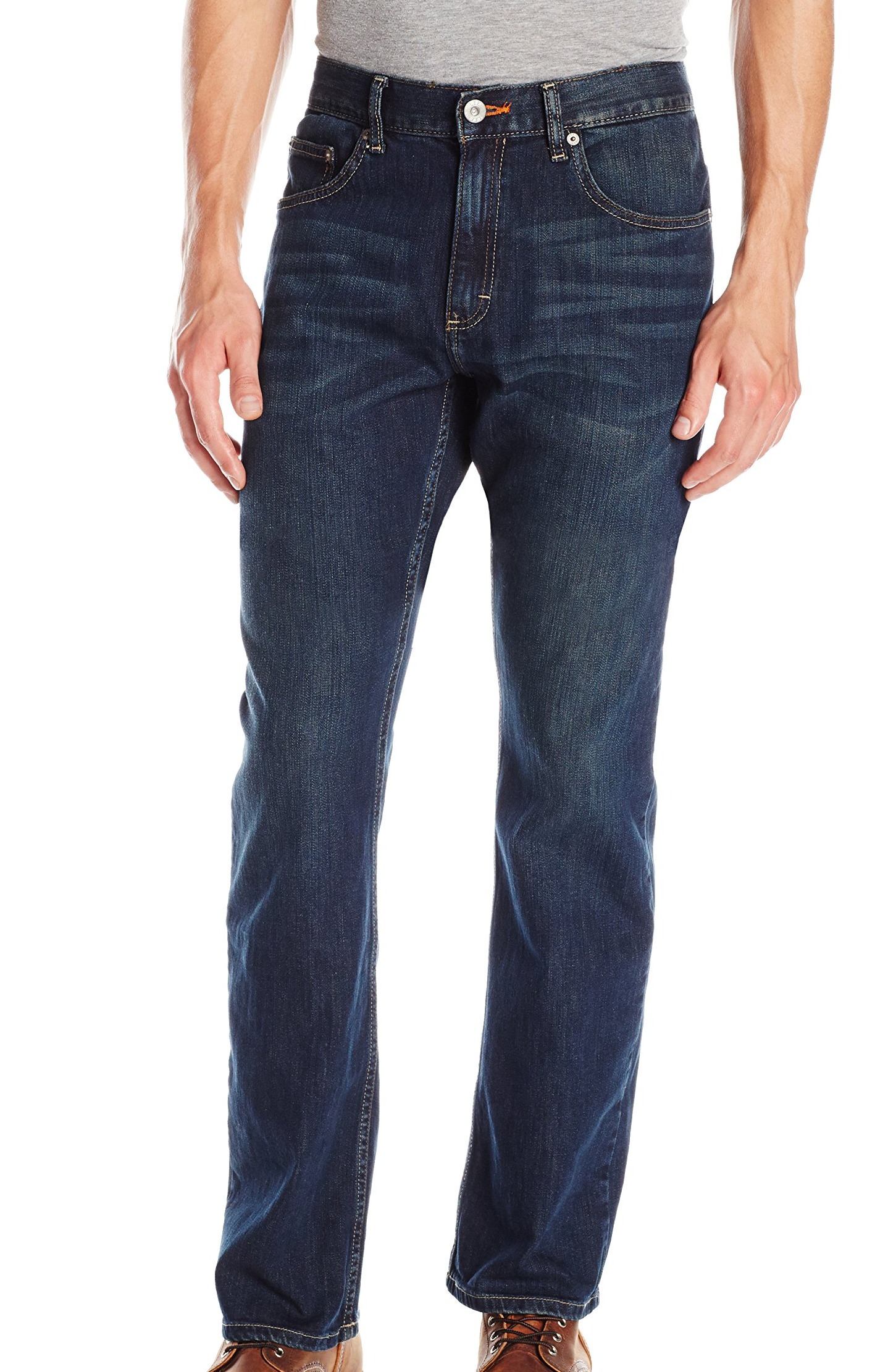 38x30 Boot Cut Leg Relaxed Fit Jeans 
