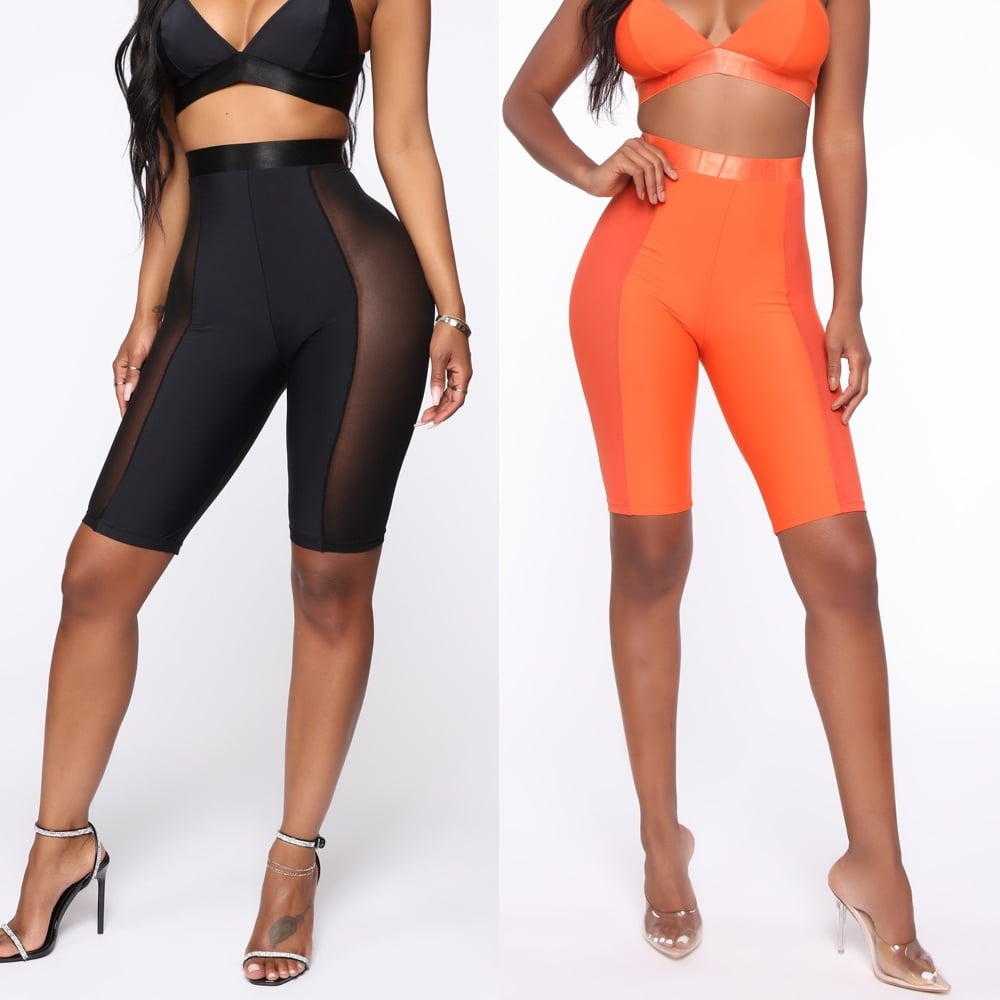 mesh cycling shorts