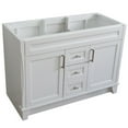 thumbnail image 4 of Bellaterra Home 400700-48D-WH 48 in. Double Sink Vanity with Cabinet, White, 4 of 12