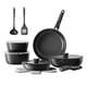 thumbnail image 1 of Juego de utensilios de cocina Redchef, ollas y sartenes de cerámica, 16 piezas, antiadherentes, 1 of 9