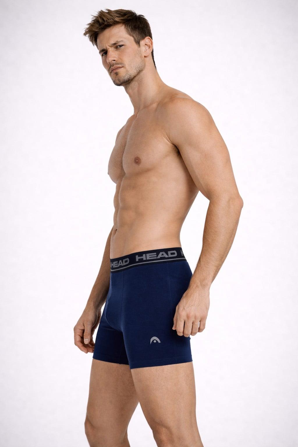 Men’s HEAD Performance Underwear Boxer Briefs with Support Pouch, 6-Pack (Sizes S–XL)