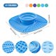 thumbnail image 4 of Foldable Pet Slows Feeder Bowls Lightweight Portable Dog Feeding Bowl for Puppy Kittens, 4 of 5