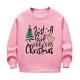 thumbnail image 2 of Cowsor Girls Sweatshirts Kids Cute Graphic Crewneck Pullover Tops Long Sleeve Holiday Shirts, 2 of 6