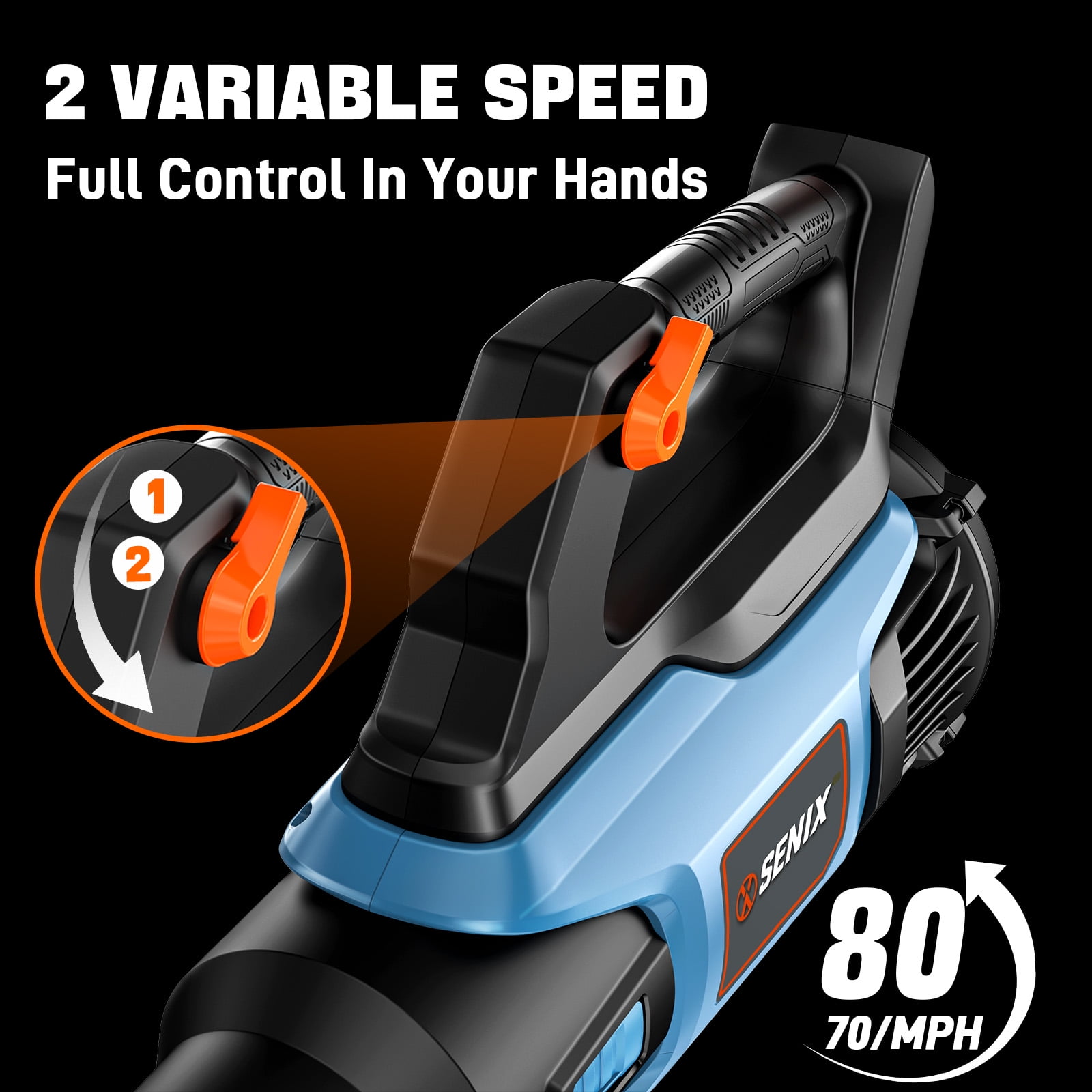 Senix 20V Cordless Combo Kit with 10-Inch String Trimmer and Leaf