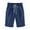 Dark Blue, variant on JIUKE Shorts for Women Elastic High Waist Drawstring Knee Length Shorts Loose Fitted Casual Summer Beach Shorts