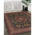 thumbnail image 2 of Ahgly Company Indoor Rectangle Traditional Dark Almond Brown Medallion Area Rugs, 8' x 12', 2 of 6