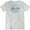 White, variant on On Lake Time. Lake Life Lover Themed T-Shirt Clothing Gifts for Men & Women Light Grey