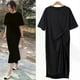 thumbnail image 4 of Summer New Casual Loose-Fit Long T-Shirt Dress Plus Size Niche Dress,Maxi Dress,M-, 4 of 5