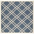 thumbnail image 1 of Safavieh Courtyard Navy Indoor Outdoor Rug - Square 5'3", 1 of 1