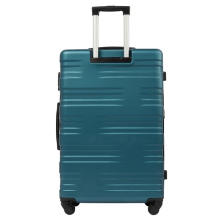 Merax Luggage with TSA Lock Spinner Wheels Hardside Expandable Luggage Travel Suitcase Carry on Luggage ABS 24" Antique blue green + ABS