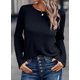 thumbnail image 2 of Camisa de manga larga Dokotoo Spring Business Casual para mujer, azul marino, 2 of 6