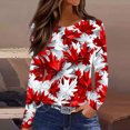 thumbnail image 2 of Edvintorg Thanksgiving Shirts for Women Long Sleeve Fall Cute Clothes Plus Size Tops Dressy Casual Business Work Blouses, 2 of 8