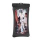 thumbnail image 2 of Funda impermeable flotante universal de TPU para bolsa de teléfono con cordón para teléfonos de menos de 7,2 pulgadas, color negro, 2 of 14