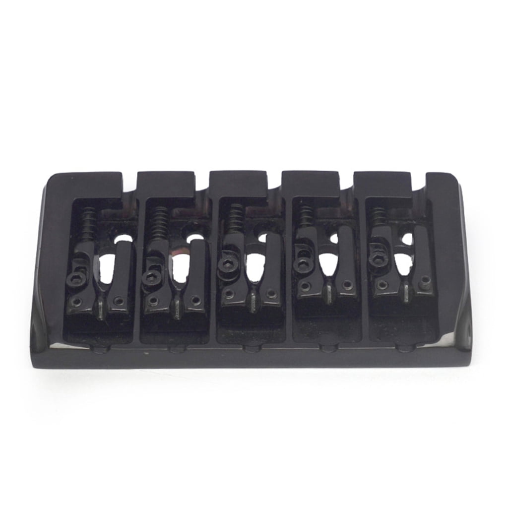 7829 5 String Vintage Style Bass Bridge for Electric Bass Guitar 3 Color to Choose