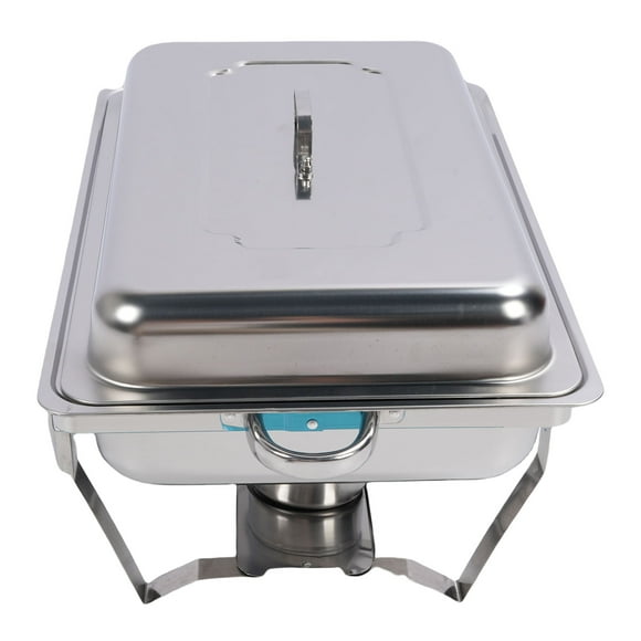 Chafing Dishes Buffet Set, Foldable Heat Preservation Food Warmers, Stainless Steel Buffet Chafing Dish Set, Multifunctional Buffet Warmer for Gathering, Outdoor, Wedding,